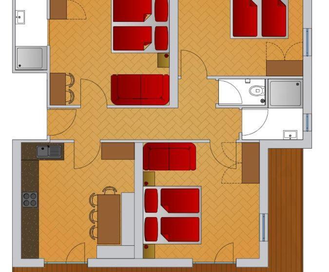 Апартаменты 3 Спальни, Haus Renate