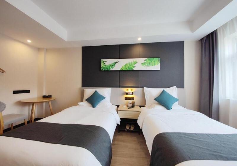 Номер Премиум, Thank Inn Plus Lanzhou Dongfanghong Plaza Pingliang Road
