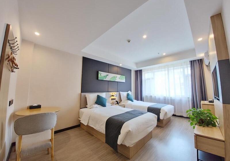 Номер Премиум, Thank Inn Plus Lanzhou Dongfanghong Plaza Pingliang Road