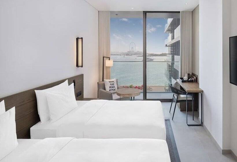 اتاق پرمیوم با چشم‌انداز دریا, Radisson Beach Resort Palm Jumeirah