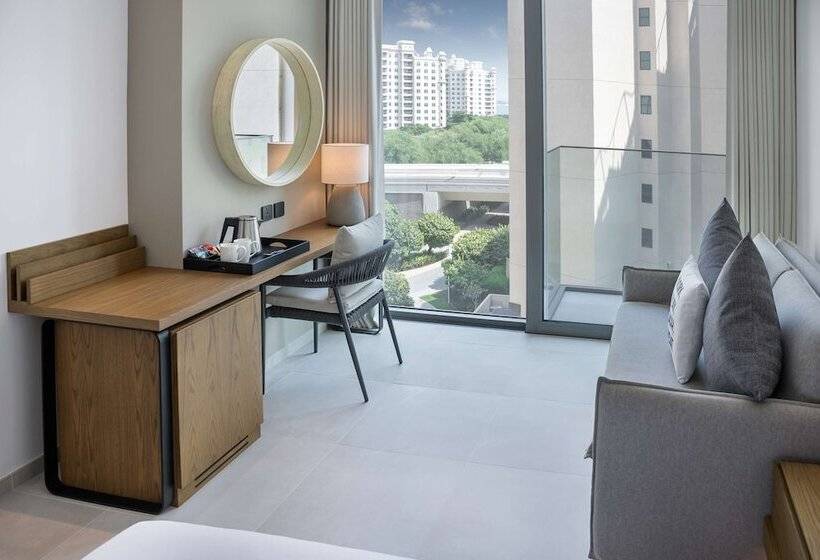 اتاق سوپریور با چشم‌انداز جانبی دریا, Radisson Beach Resort Palm Jumeirah