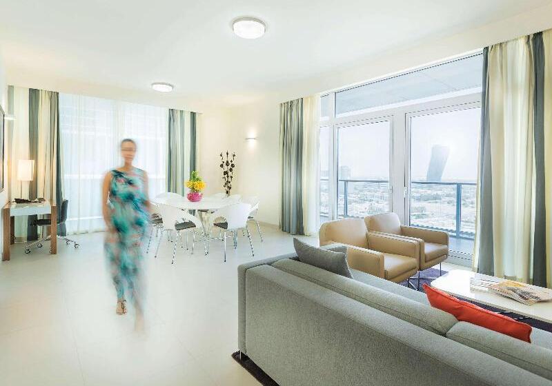 Апартаменты Ejecutiva 3 Спальни, Adagio Abu Dhabi Al Bustan