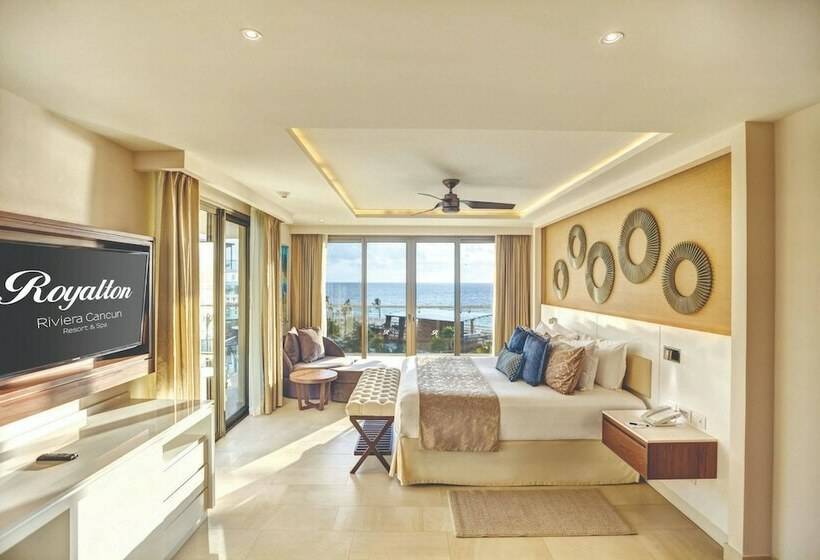 디럭스 주니어 스위트 바다 전망, Royalton Riviera Cancun, An Autograph Collection - All Inclusive Resort & Casino