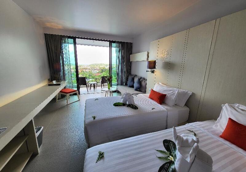 اتاق سوپریور با چشم‌انداز دریا, The Yama Hotel Phuket