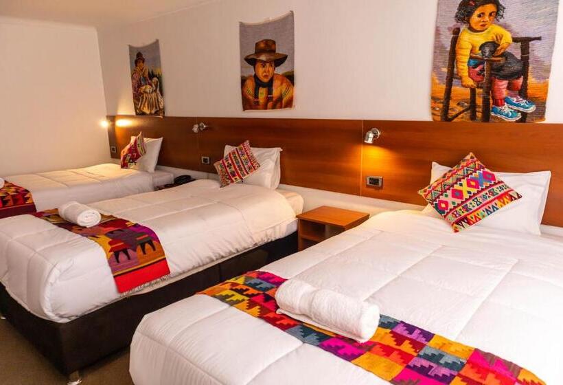 اتاق استاندارد سه نفره, Tika Ayna Cerca A La Plaza De Armas Cusco