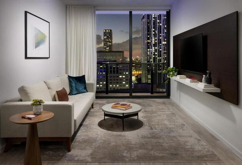 带大床的套房, The Elser Hotel Miami, An All Suite