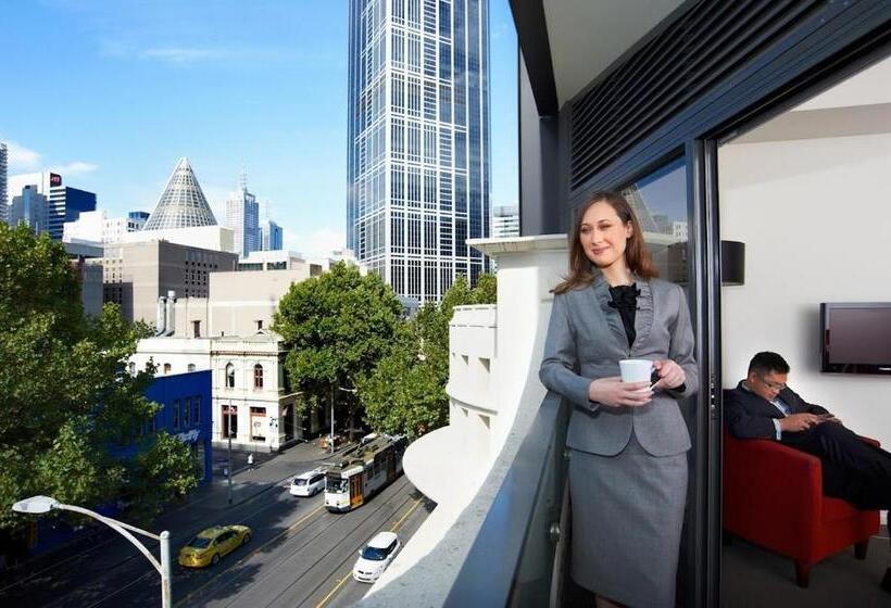آپارتمان 1 خوابه با بالکن, City Edge On Elizabeth Apartment