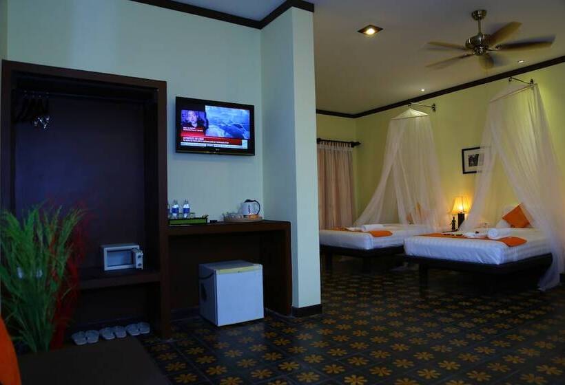 豪华家庭房间, Residence Indochine D'angkor