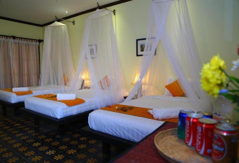 디럭스 패밀리 룸, Residence Indochine D'angkor