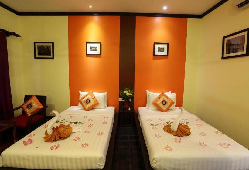 주니어 스위트 풀장 전망, Residence Indochine D'angkor