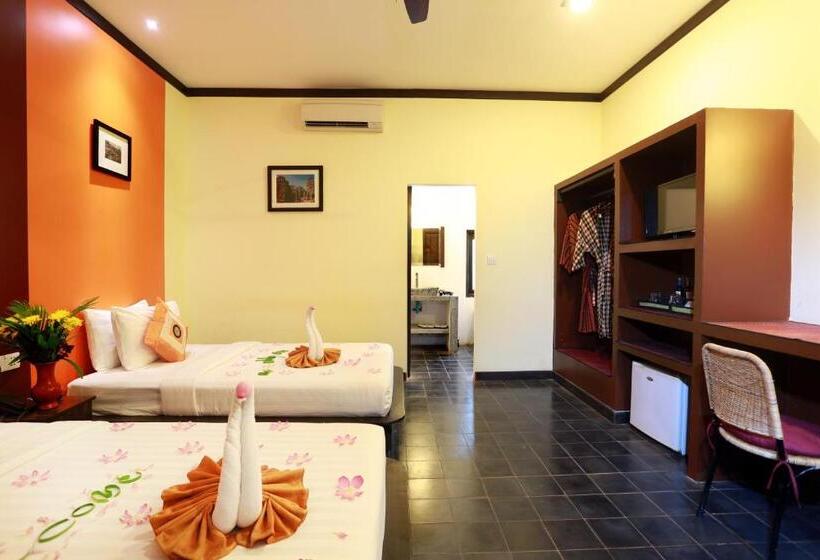 주니어 스위트 풀장 전망, Residence Indochine D'angkor
