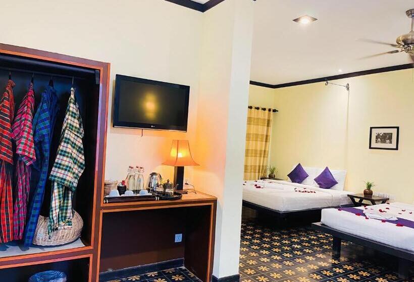 高级家庭房间, Residence Indochine D'angkor