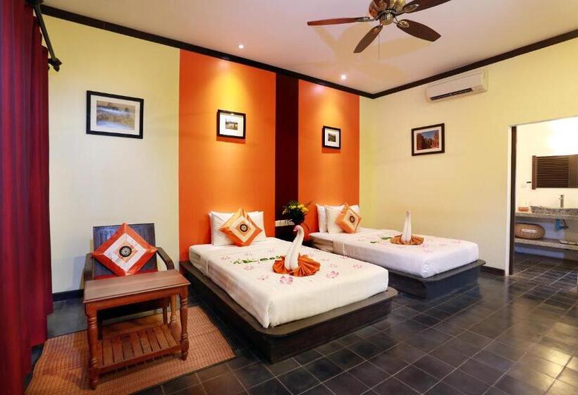 주니어 스위트 풀장 전망, Residence Indochine D'angkor