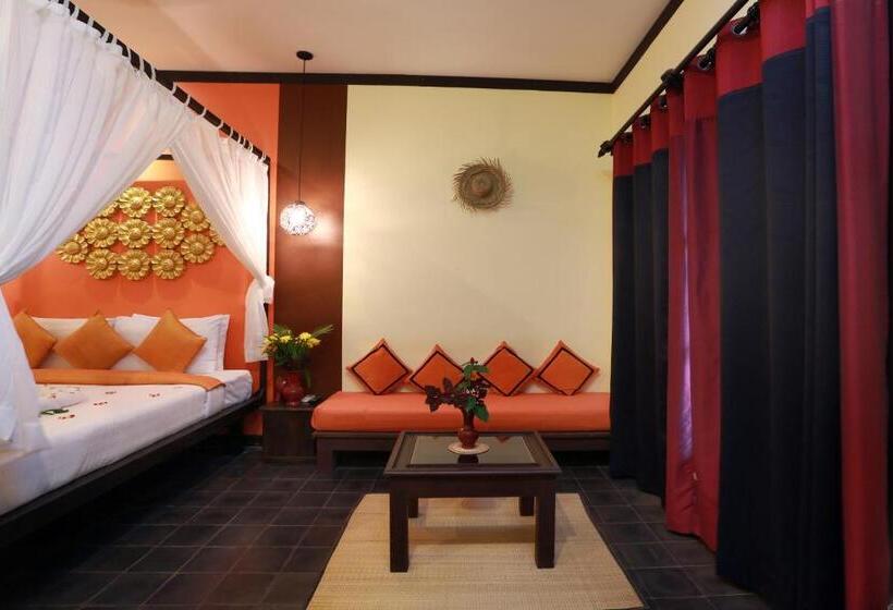 주니어 스위트 풀장 전망, Residence Indochine D'angkor