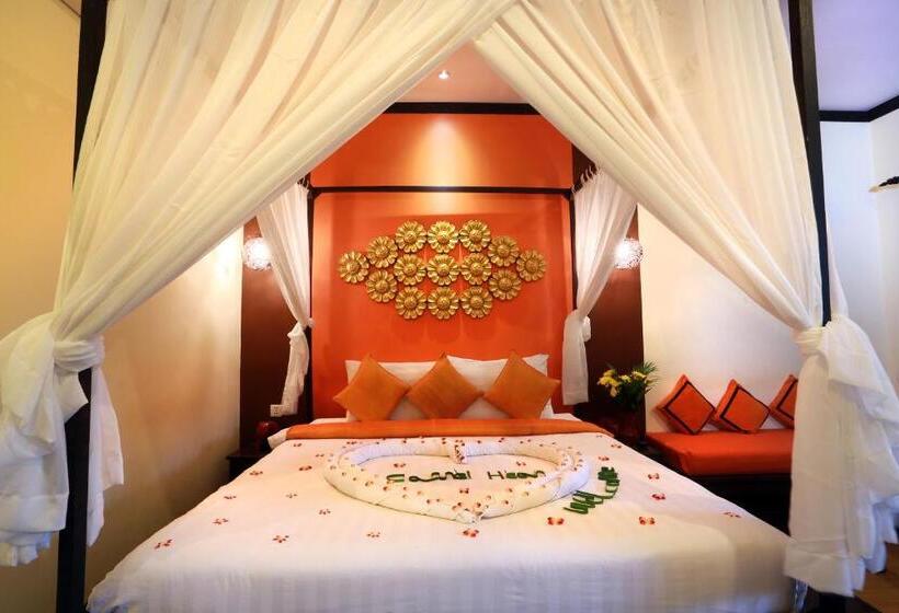 주니어 스위트 풀장 전망, Residence Indochine D'angkor