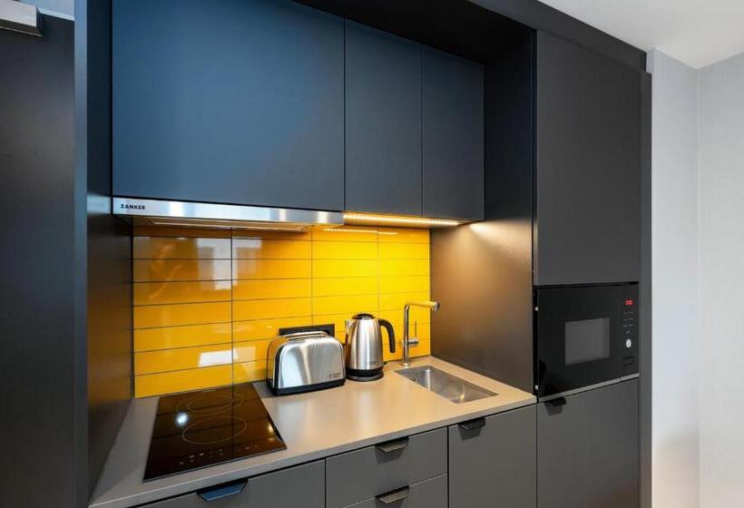 Номер Стандарт Адаптированный для Инвалидов, Staycity Aparthotels Frankfurt Airport