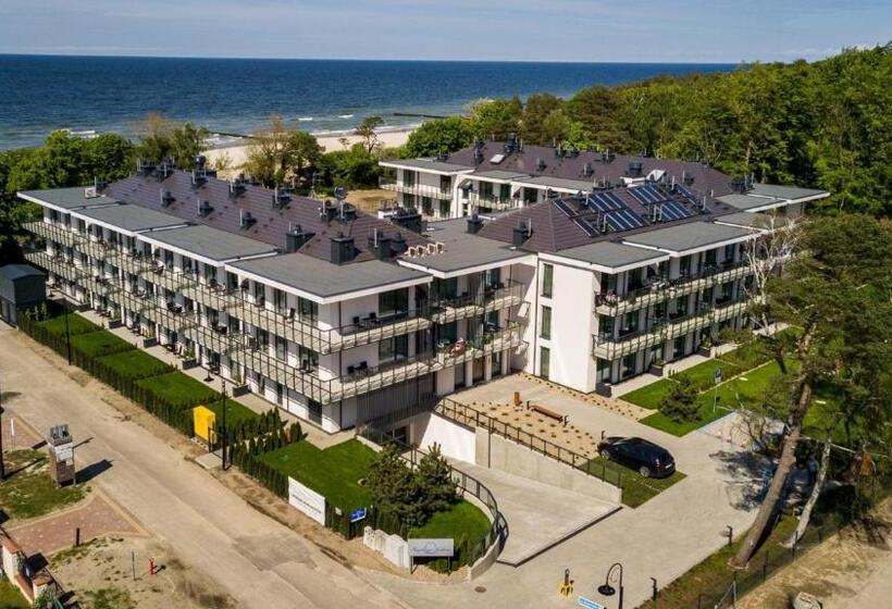 Апартаменты 1 Спальня Вид на Море, Ostseeresidenz Niechorze