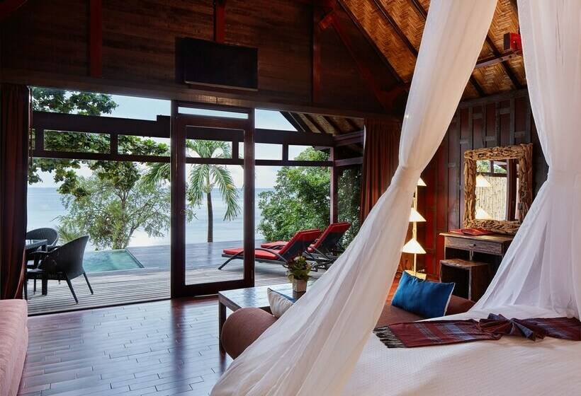 オーシャンビューの１ベッドルームビラ, Kupu Kupu Phangan Beach Villas & Spa