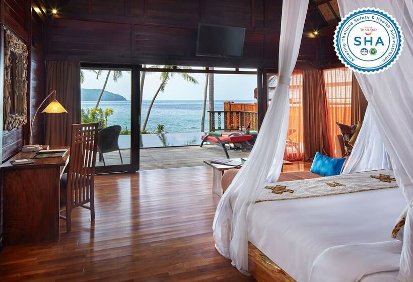 Вилла 1 Спальня Вид на Море, Kupu Kupu Phangan Beach Villas & Spa