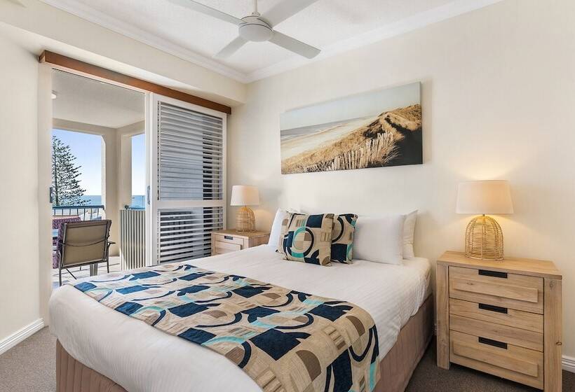带2个卧室带海景的公寓, Raffles Mooloolaba