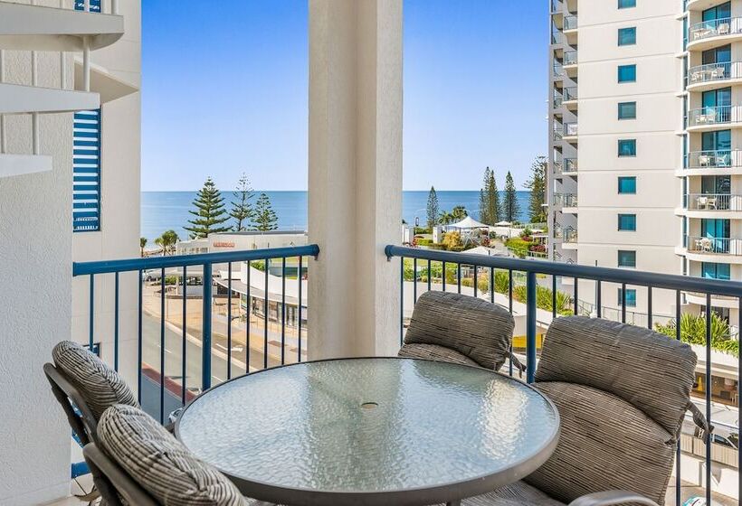 带1个卧室的带海景的公寓, Raffles Mooloolaba