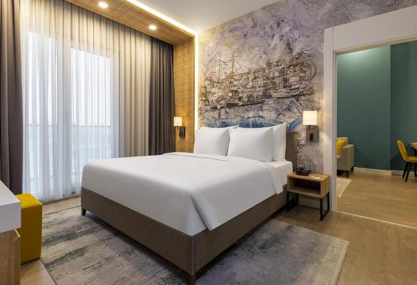 キングサイズベッドのスイートルーム, Days Hotel By Wyndham Istanbul Esenyurt