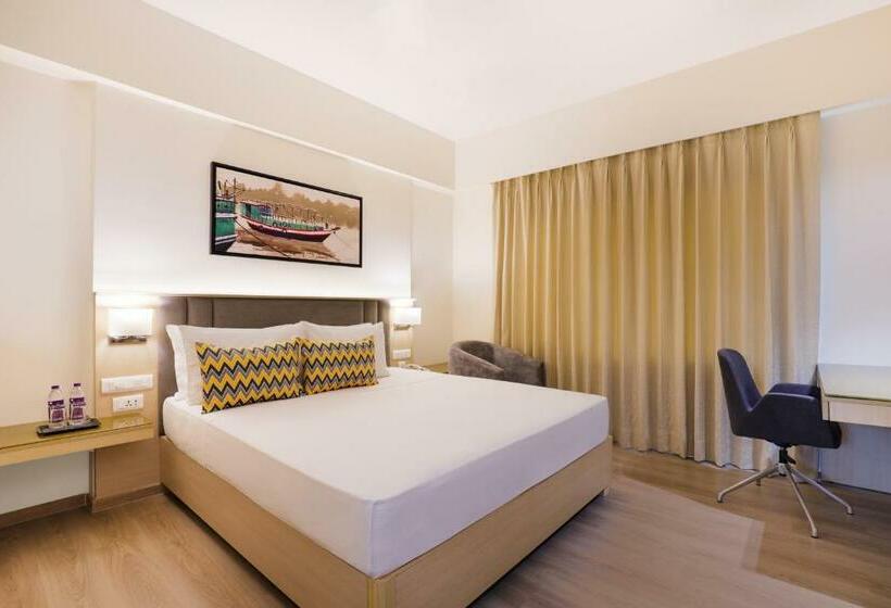 اتاق سوپریور با تخت بزرگ, Keys Lite By Lemon Tree Hotels Sreekanya