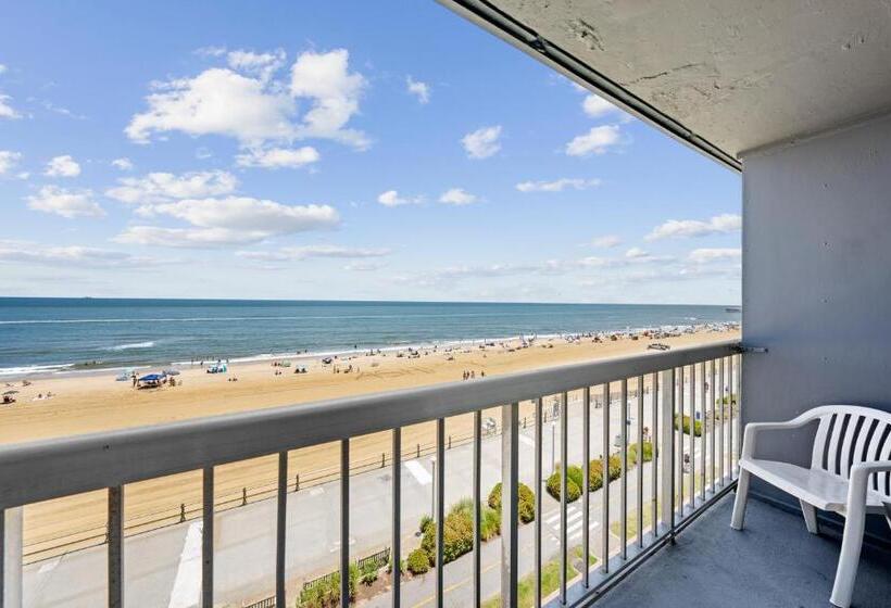 带阳台套房, Surestay Studio By Best Western Virginia Beach Oceanfront
