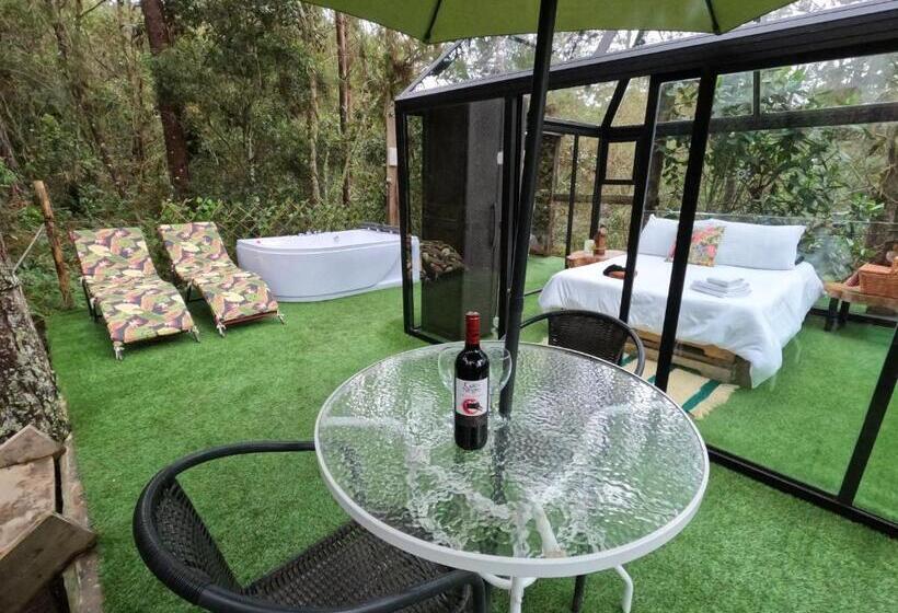 디럭스 스위트, Glamping Ancestros Ecoparque