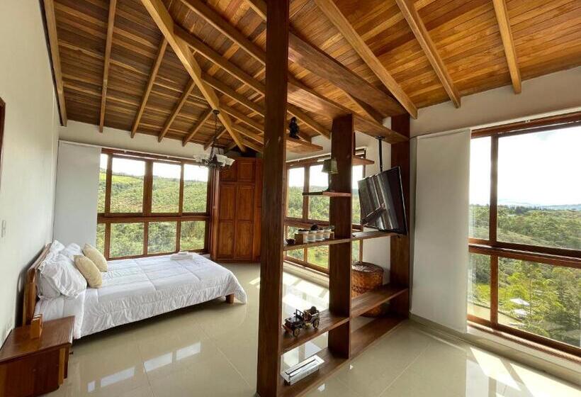 스탠다드 자쿠지 룸, Glamping Ancestros Ecoparque