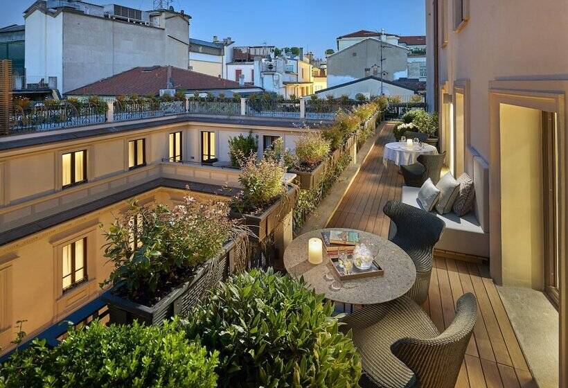 سوئیت جونیور با تراس, Mandarin Oriental Milan