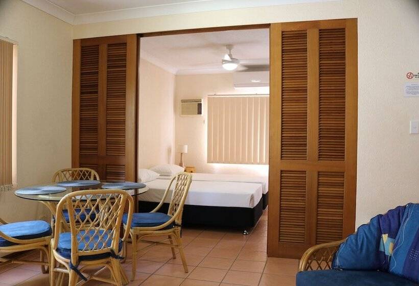 침실 1개 디럭스 아파트, Royal Palm Villas Cairns