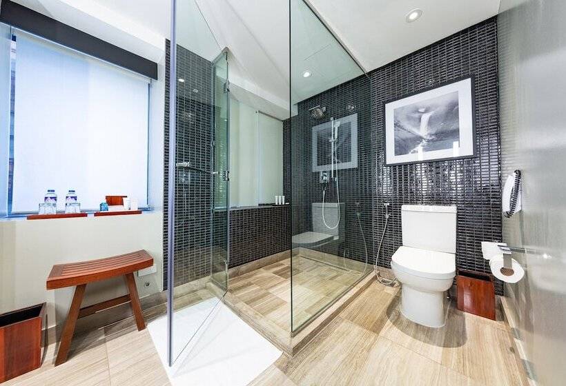 Номер Премиум Вид на Город, City Of Dreams   Nobu Hotel Manila