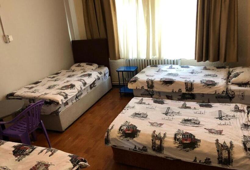 اتاق چهار تخته با دستشویی مشترک, Erenler Hotel & Hostel