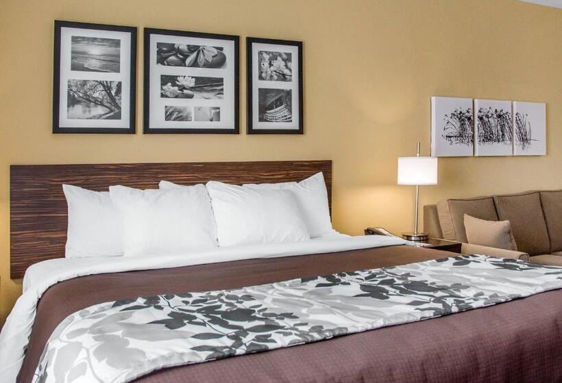 适合残疾人士使用的带超级大床的标准间, Sleep Inn & Suites Parkersburg