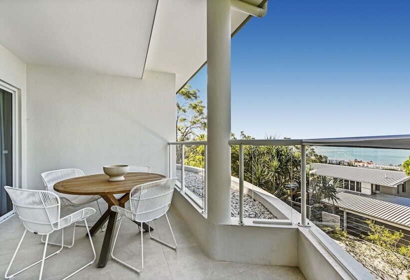 شقة ديلوكس غرفة نوم واحدة مطلة على البحر, The Lookout Resort Noosa