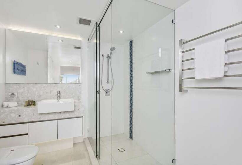 1침실 디럭스 아파트 바다 전망, The Lookout Resort Noosa