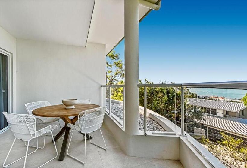 1침실 디럭스 아파트 바다 전망, The Lookout Resort Noosa