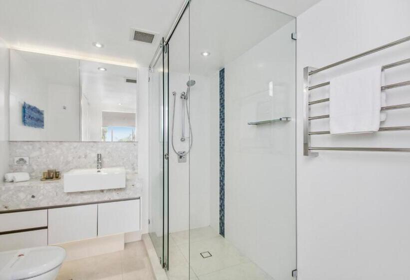 3침실 디럭스 아파트 바다 전망, The Lookout Resort Noosa