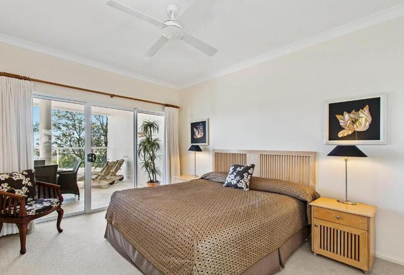 شقة 3 غرف مطلة على البحر, The Lookout Resort Noosa