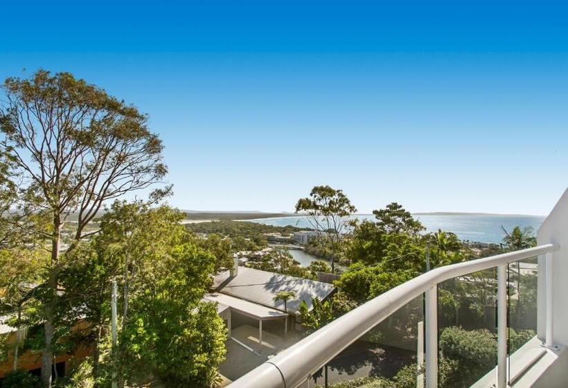 شقة ديلوكس غرفة نوم واحدة مطلة على البحر, The Lookout Resort Noosa