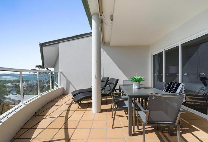 1침실 디럭스 아파트 바다 전망, The Lookout Resort Noosa