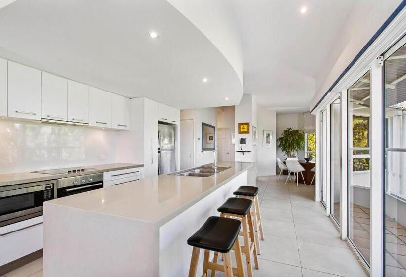 1침실 디럭스 아파트 바다 전망, The Lookout Resort Noosa