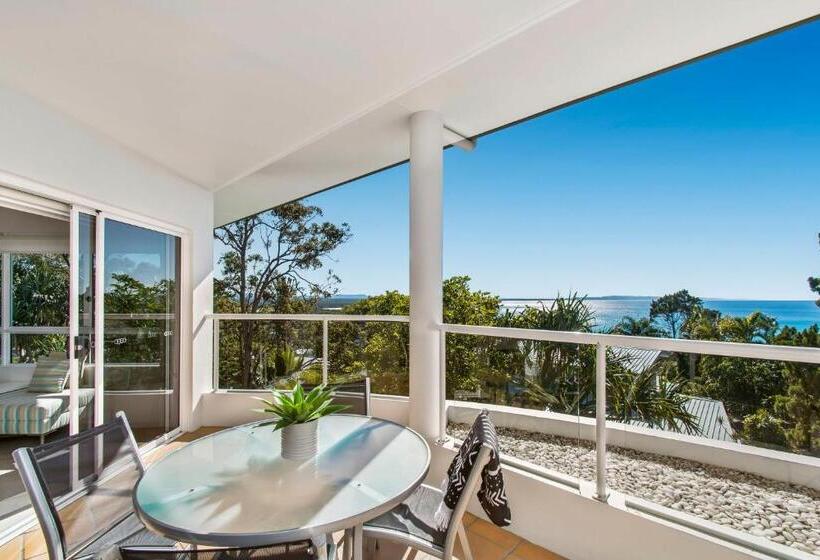3침실 디럭스 아파트 바다 전망, The Lookout Resort Noosa