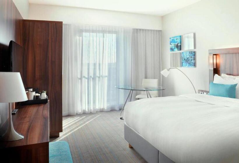 디럭스 룸 킹사이즈 침대, Courtyard By Marriott Amsterdam Arena Atlas