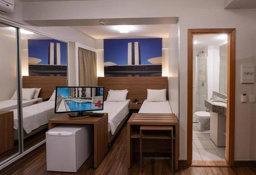 Номер Стандарт, S4 Hotel águas Claras