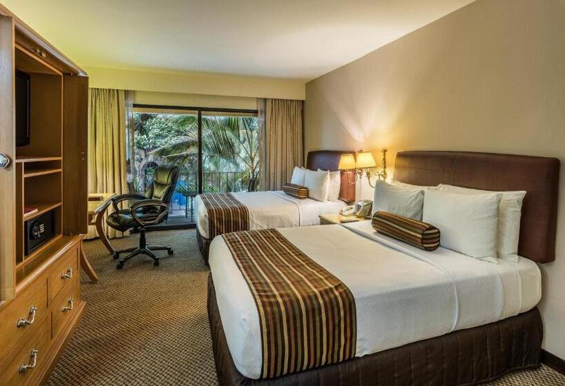 ２ダブルベッドのスタンダードルーム, Wyndham Garden Guadalajara Expo Plaza Del Sol