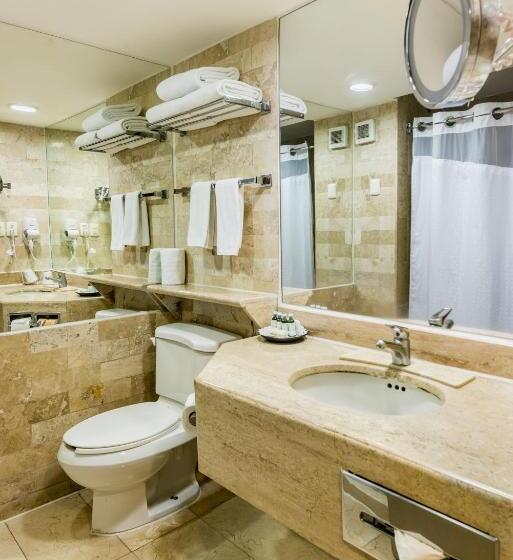 带大床的小型套房, Wyndham Garden Guadalajara Expo Plaza Del Sol