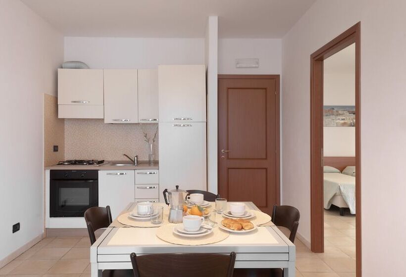 Апартаменты 2 Спальни, Residence Le Fontane