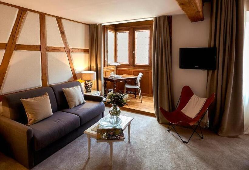 Номер Deluxe, Relais & Châteaux La Maison Des Têtes
